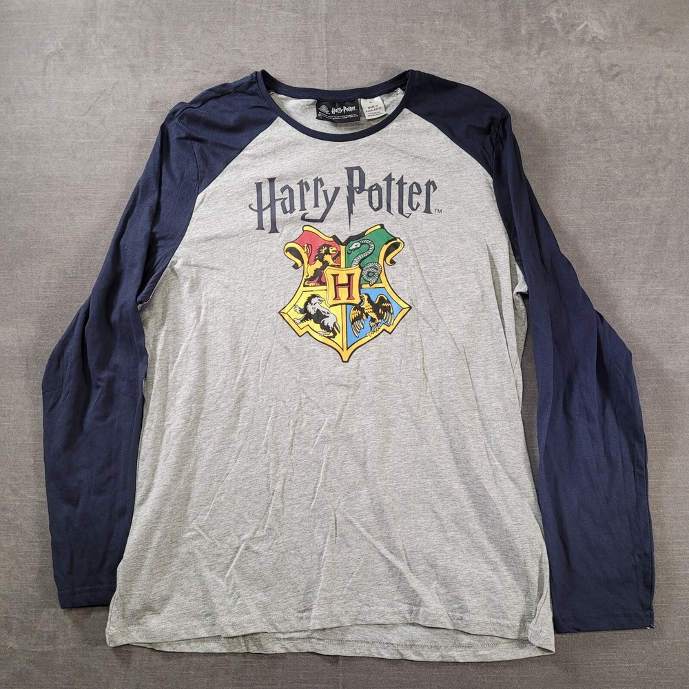 Wizarding World Harry Potter Hogwarts House Men's‎ Raglan Shirt